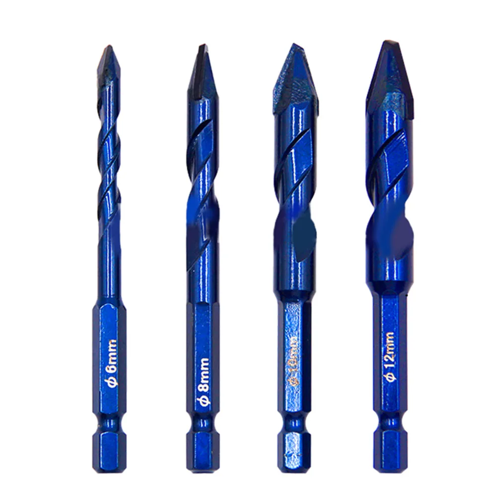 4PCS Carbide Drill Bit Cross Hex Tile Glass Ceramic Drill Bits Set Drilling Tool Hole Opener For Drywall Bricks
4PCS Carbide Drill Bit Cross Hex Tile Glass Ceramic Drill Bits Set Drilling Tool Hole Opener For Drywall Bricks