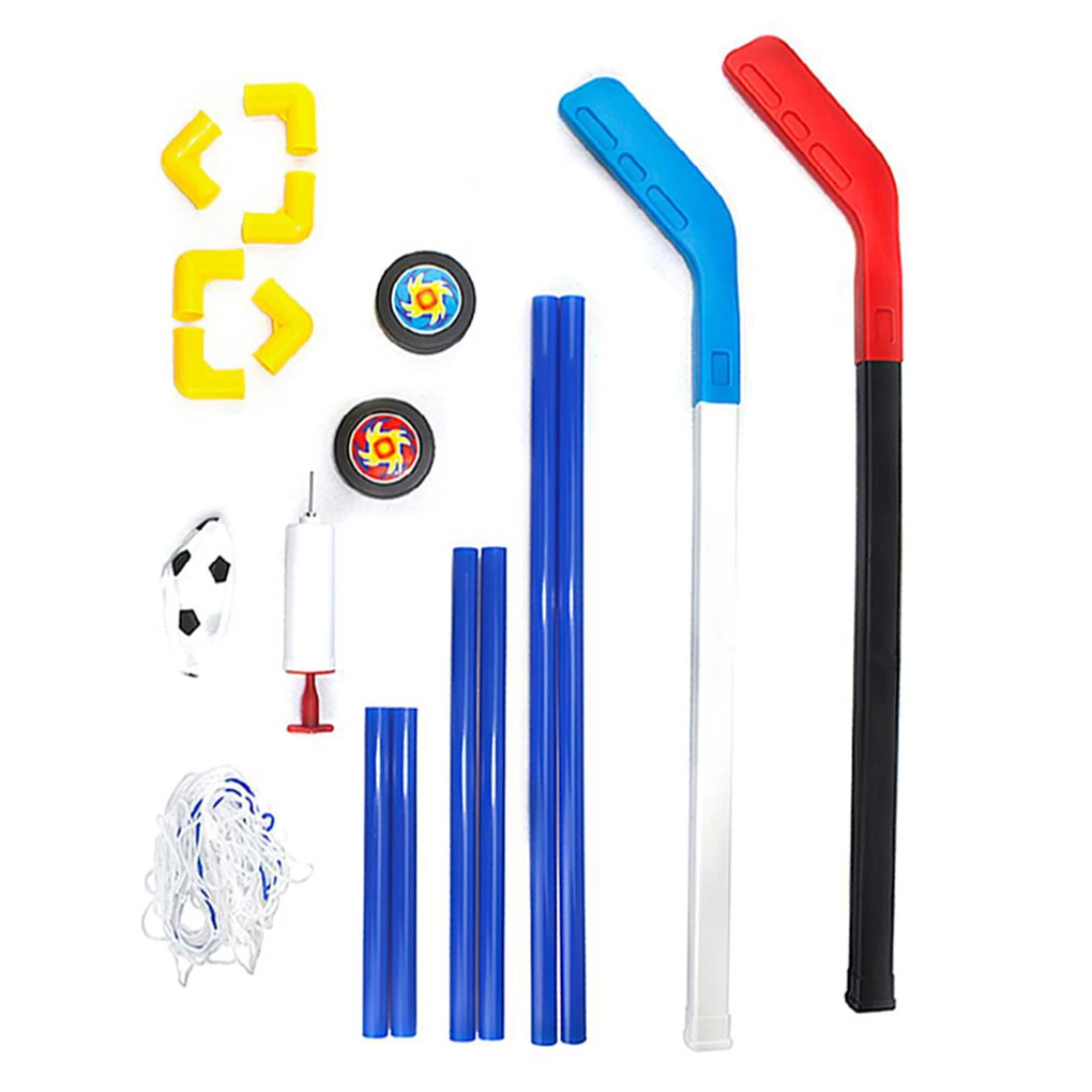 Children Football Ice Hockey Toy Kit Boys Girls Playing Prop Kids Sports Playthings 2 in 1 Sport Toys Set Children Game Prop
Children Football Ice Hockey Toy Kit Boys Girls Playing Prop Kids Sports Playthings 2 in 1 Sport Toys Set Children Game Prop