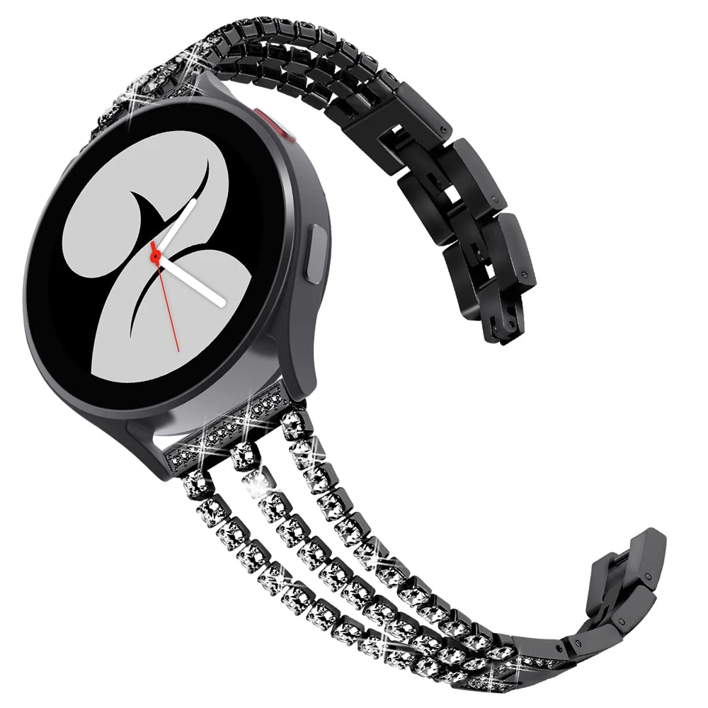 Women Diamond Strap for Samsung Galaxy Watch 4 Classic 46mm 42mm Watch Band Watch4 44mm 40mm Active 2 3 Metal Wristband Bracelet
Women Diamond Strap for Samsung Galaxy Watch 4 Classic 46mm 42mm Watch Band Watch4 44mm 40mm Active 2 3 Metal Wristband Bracelet