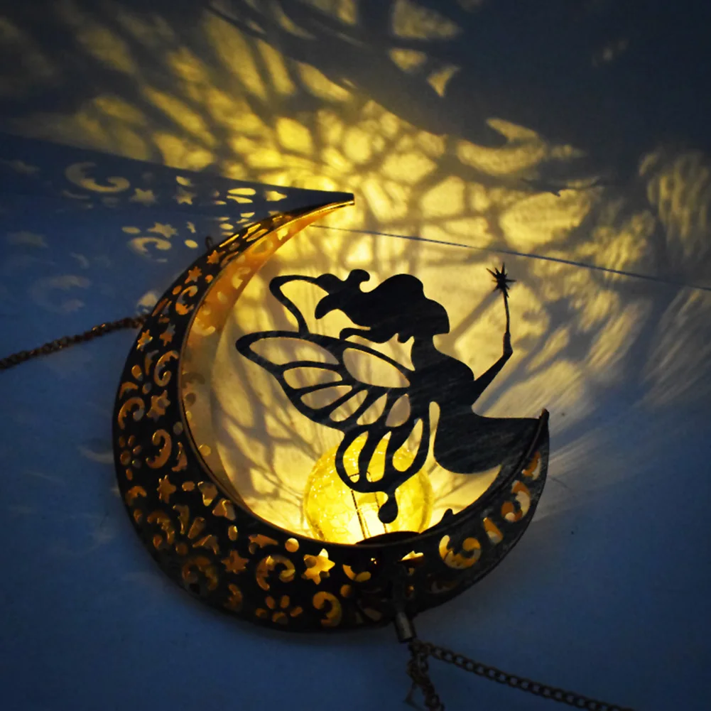 Vintage Solar Lamp Romantic Fairy Elf Moon Wind Chimes Tree Yard Window Seaside Villa Decoration Pendant Waterproof Light Garden
Vintage Solar Lamp Romantic Fairy Elf Moon Wind Chimes Tree Yard Window Seaside Villa Decoration Pendant Waterproof Light Garden