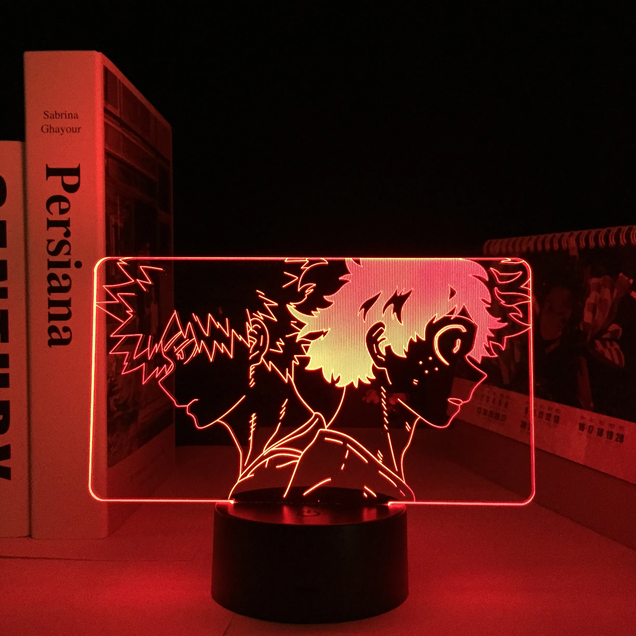 Светодиодный светильник в стиле аниме «Моя геройская Академия», комнатное украшение Deku X Bakugo, домашний светильник на батарейках для манги, ... 
Светодиодный светильник в стиле аниме «Моя геройская Академия», комнатное украшение Deku X Bakugo, домашний светильник на батарейках для манги, ...