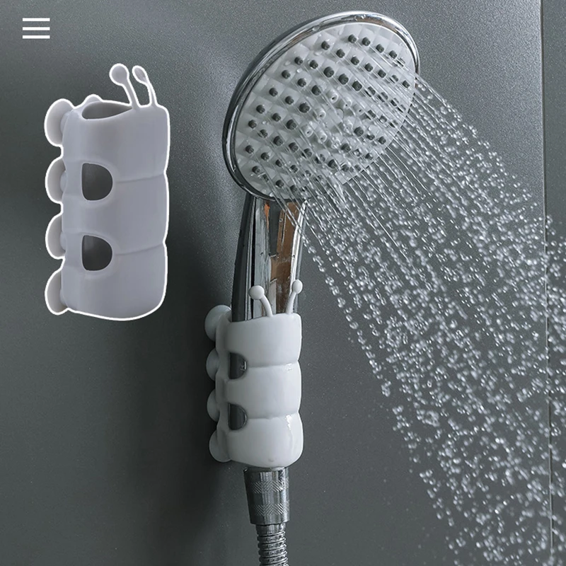 Perforated Shower Bracket Shower Creative Adjustment Bracket Bathroom Supplies Caterpillar Shower Bracket Shower Suction Cup
Perforated Shower Bracket Shower Creative Adjustment Bracket Bathroom Supplies Caterpillar Shower Bracket Shower Suction Cup
