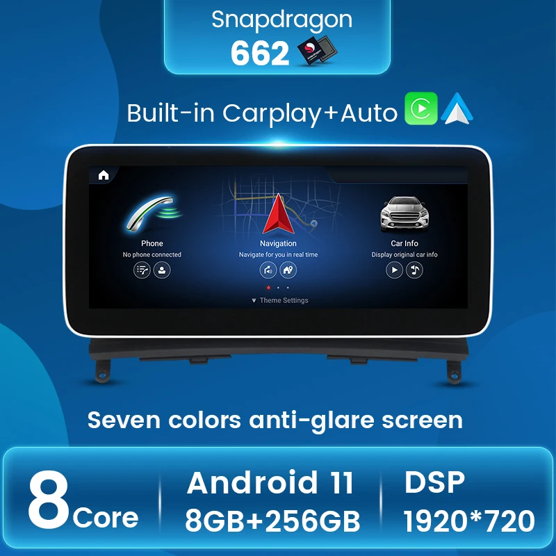 Android 11 Навигатор Автомобильный мультимедийный плеер Navi для Mercedes Benz C Class W204 2008-2010 NTG4.0 Qualcomm662 8G + 256G carplay DSP
Android 11 Навигатор Автомобильный мультимедийный плеер Navi для Mercedes Benz C Class W204 2008-2010 NTG4.0 Qualcomm662 8G + 256G carplay DSP