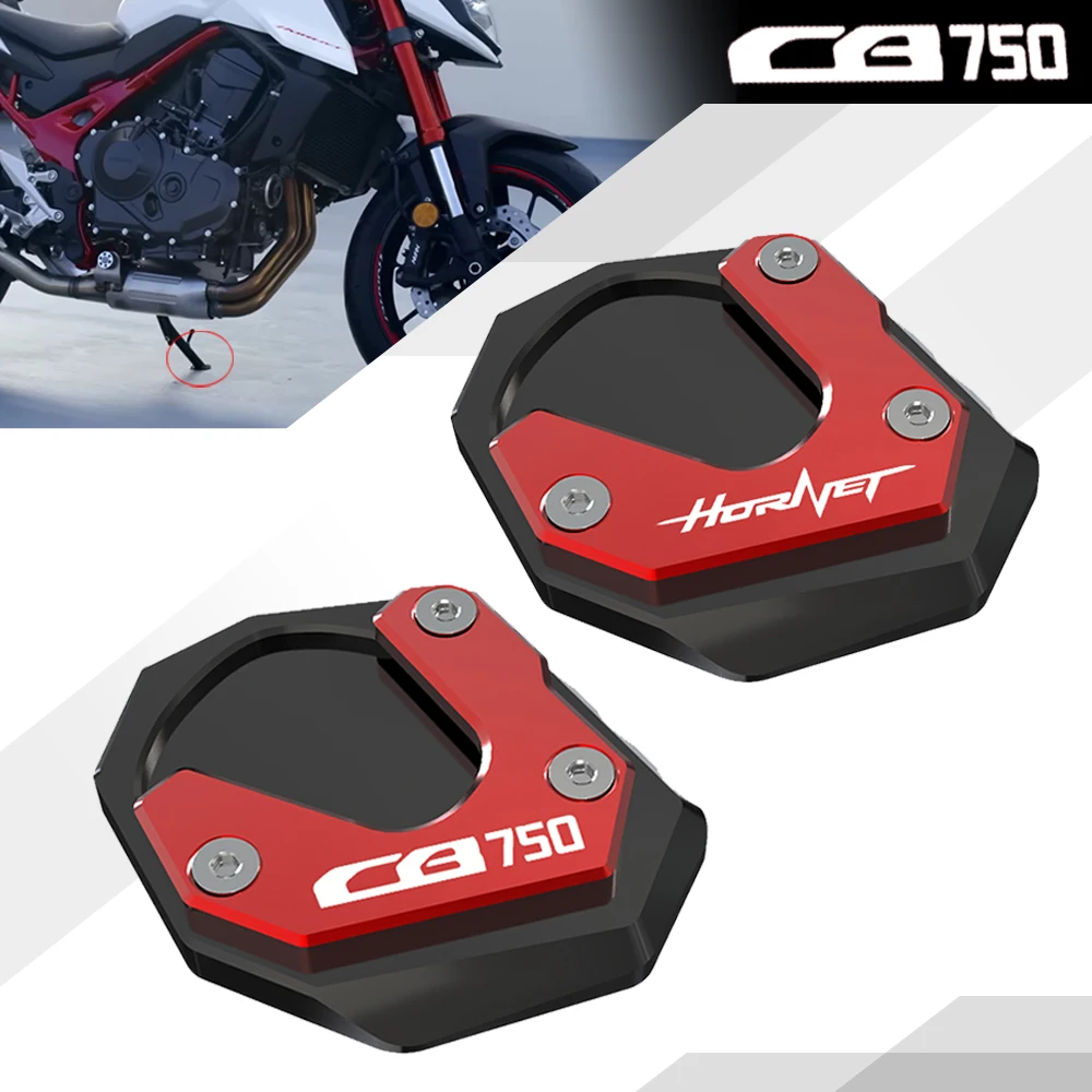 Motorcycle Accessories Aluminium Side Stand Enlarge Kickstand Enlarger Support Extension For HONDA CB750 CB 750 HORNET 2023 2024
Motorcycle Accessories Aluminium Side Stand Enlarge Kickstand Enlarger Support Extension For HONDA CB750 CB 750 HORNET 2023 2024