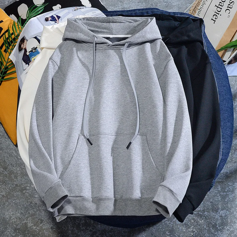 Hooded sweater Autumn and winter solid color plush thickened wide shoulder men's and women's round neck pullover warm sweater
Hooded sweater Autumn and winter solid color plush thickened wide shoulder men's and women's round neck pullover warm sweater