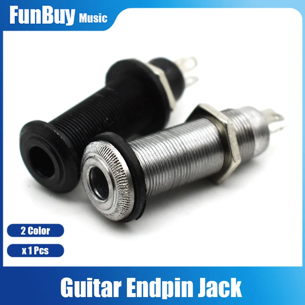 Threaded Cylinder Electric Guitar Pickup Endpin Jack Output Input Jack Plug Sockets 1/4" 6.35mm for Electric Guitarra
Threaded Cylinder Electric Guitar Pickup Endpin Jack Output Input Jack Plug Sockets 1/4" 6.35mm for Electric Guitarra