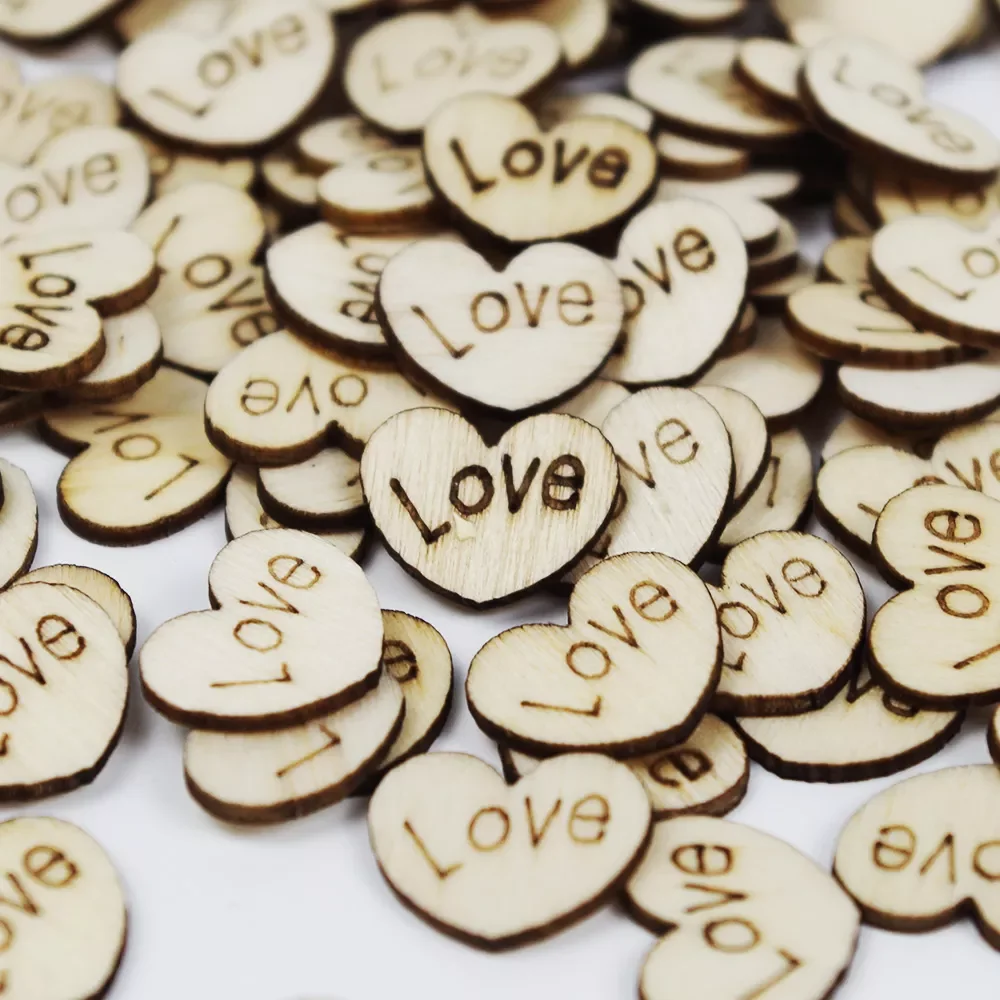 100pcs Mini Wood Slice Love Heart Wedding Table Scatter wooden mini DIY Accessories Rustic Wedding Party Wedding Decorations
100pcs Mini Wood Slice Love Heart Wedding Table Scatter wooden mini DIY Accessories Rustic Wedding Party Wedding Decorations