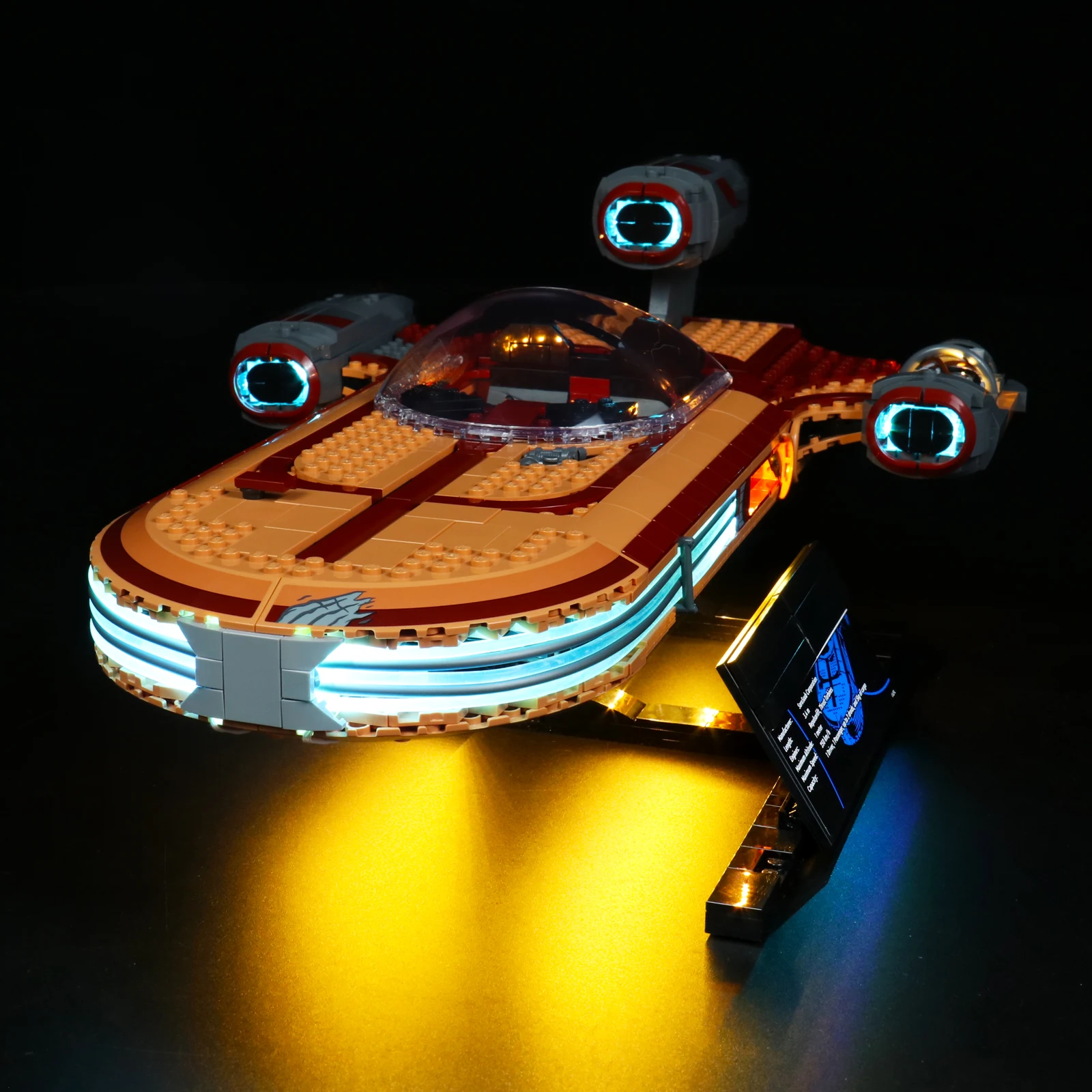 Hprosper LED Light For 75341 Landspeeder Lighting DIY Toys Only Lamp+Battery Box (Not Include the Model)
Hprosper LED Light For 75341 Landspeeder Lighting DIY Toys Only Lamp+Battery Box (Not Include the Model)