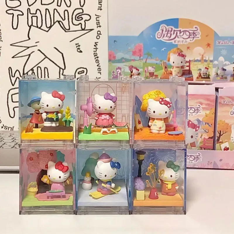 Sanrio телефон HelloKitty соответствует четырем сезонам Серия Модель милая кукла