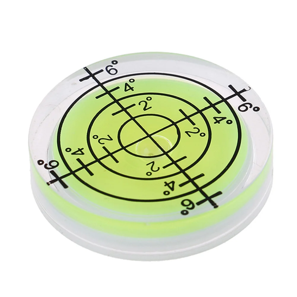 1PC 32mm Horizontal Bubble Level Degree Mark Surface Level Round Bubble Spirit Level Circular Measuring Meter Measuring Tools
1PC 32mm Horizontal Bubble Level Degree Mark Surface Level Round Bubble Spirit Level Circular Measuring Meter Measuring Tools