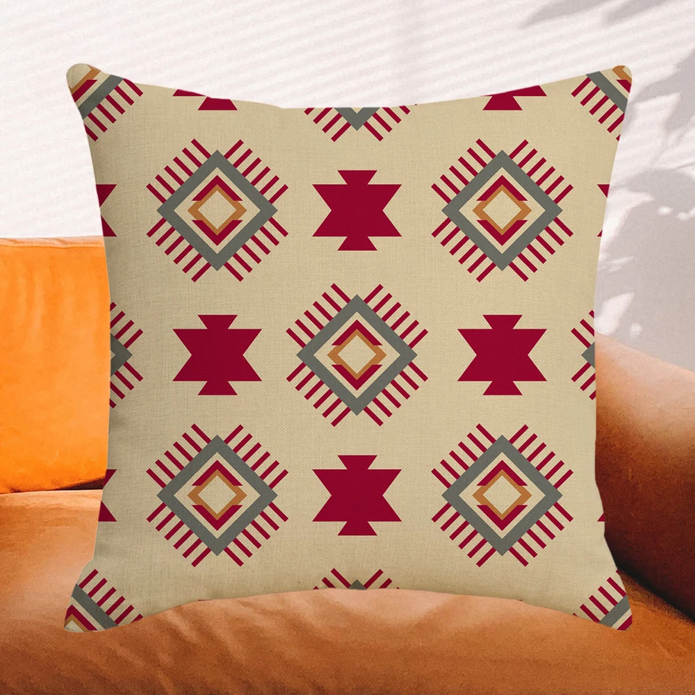 Khaki Aztec Print Throw Pillow Cover 45x45cm Ethnic Geometric Home Decorative Sofa Cushion Cover Southwestern Tribal Pillow Case
Khaki Aztec Print Throw Pillow Cover 45x45cm Ethnic Geometric Home Decorative Sofa Cushion Cover Southwestern Tribal Pillow Case