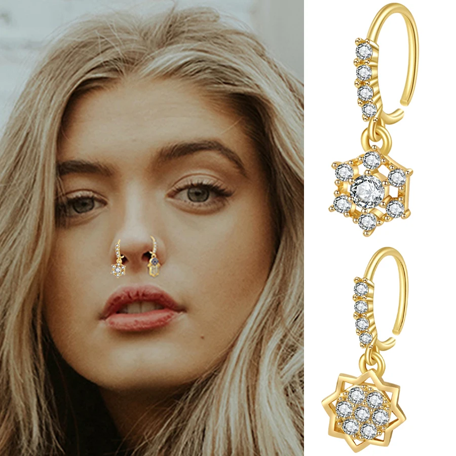 Ephalus New In 20G Nose Rings for Women CZ 18K Gold Plated Nose Piercing Septum Clitoris Piercing y2k Accessories Bikinis Rave
Ephalus New In 20G Nose Rings for Women CZ 18K Gold Plated Nose Piercing Septum Clitoris Piercing y2k Accessories Bikinis Rave