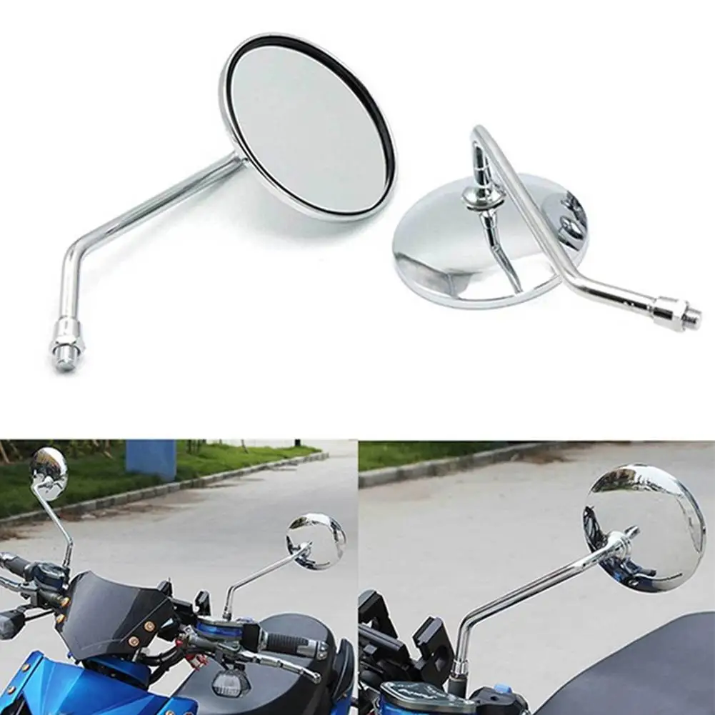 1 Pair Motorcycle Rearview Mirror 8mm 10mm Round Reversing Side Mirror Rotatable Modified Accessories
1 Pair Motorcycle Rearview Mirror 8mm 10mm Round Reversing Side Mirror Rotatable Modified Accessories