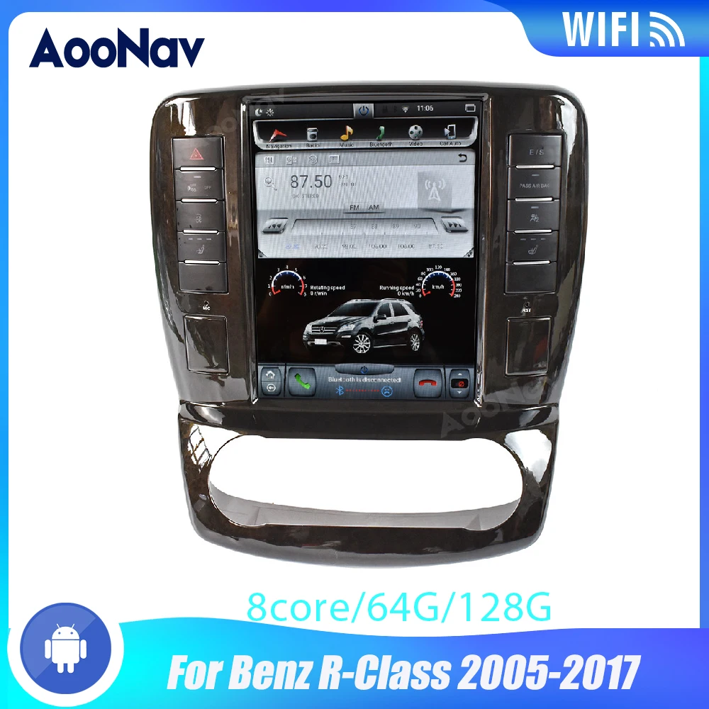 2 Din 128G Car Radio For Benz R-Class 2005-2017 Android System Touch Sceen GPS Navigation Autoradio Multimedia Player
2 Din 128G Car Radio For Benz R-Class 2005-2017 Android System Touch Sceen GPS Navigation Autoradio Multimedia Player