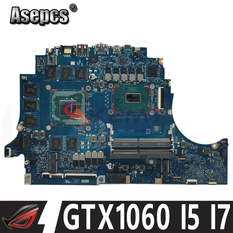 DA0G3DMBCE0 G3D Motherboard For HP 15-DC 15T-DC 15-DC0096TX Laptop Motherboard Mainboard W/ I5-8300H I7-8750H CPU GTX1060 6G GPU
DA0G3DMBCE0 G3D Motherboard For HP 15-DC 15T-DC 15-DC0096TX Laptop Motherboard Mainboard W/ I5-8300H I7-8750H CPU GTX1060 6G GPU