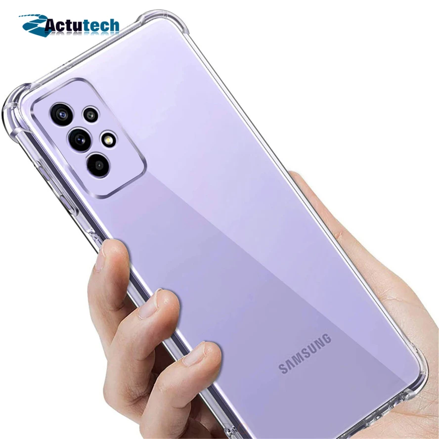 Thickened Airbag Shockproof Clear Soft TPU Phone Case For Samsung Galaxy A52 A72 A32 4g 5g Transparent Back Cover A 32 52 72
Thickened Airbag Shockproof Clear Soft TPU Phone Case For Samsung Galaxy A52 A72 A32 4g 5g Transparent Back Cover A 32 52 72