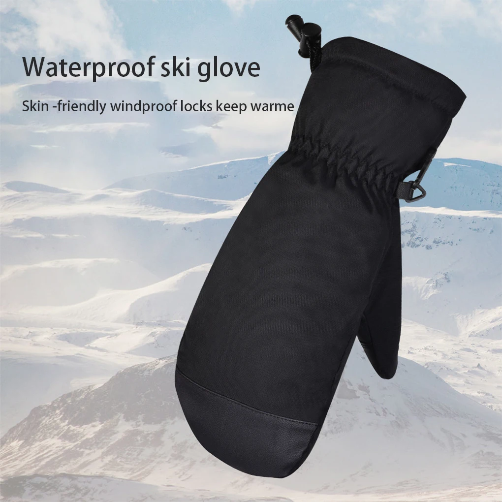 1 Pair Winter Ski Gloves Windproof Waterproof Snow Motorbike Cycling Skiing Skating Mittens for Woman Man Black S
1 Pair Winter Ski Gloves Windproof Waterproof Snow Motorbike Cycling Skiing Skating Mittens for Woman Man Black S