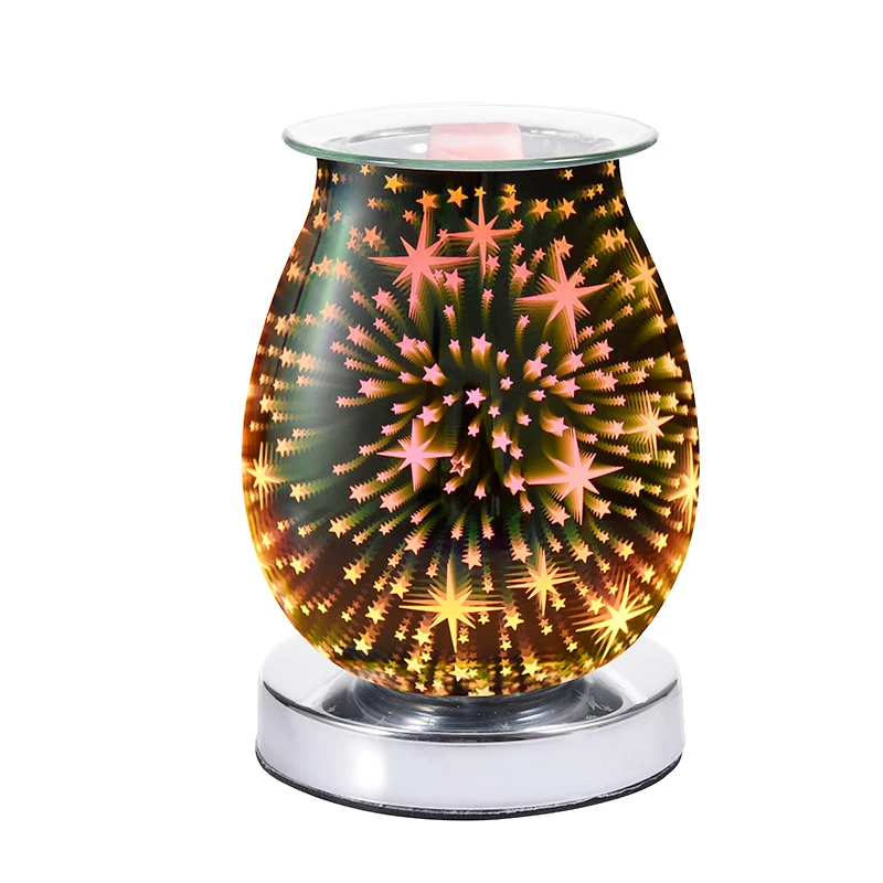EU Plug 3D Aroma Lamp, Electric Wax Melt Burners-3D Star Aroma Lamp, Wax Melts, Oil Burner & Oil Diffuser-Touch Control
EU Plug 3D Aroma Lamp, Electric Wax Melt Burners-3D Star Aroma Lamp, Wax Melts, Oil Burner & Oil Diffuser-Touch Control