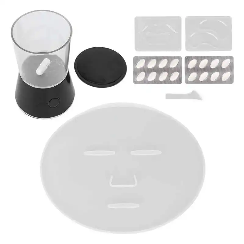 DIY Facial Mask Machine Facial Care Mask Maker 5 Minutes Production with Eye Patch Mold for Home Use
DIY Facial Mask Machine Facial Care Mask Maker 5 Minutes Production with Eye Patch Mold for Home Use