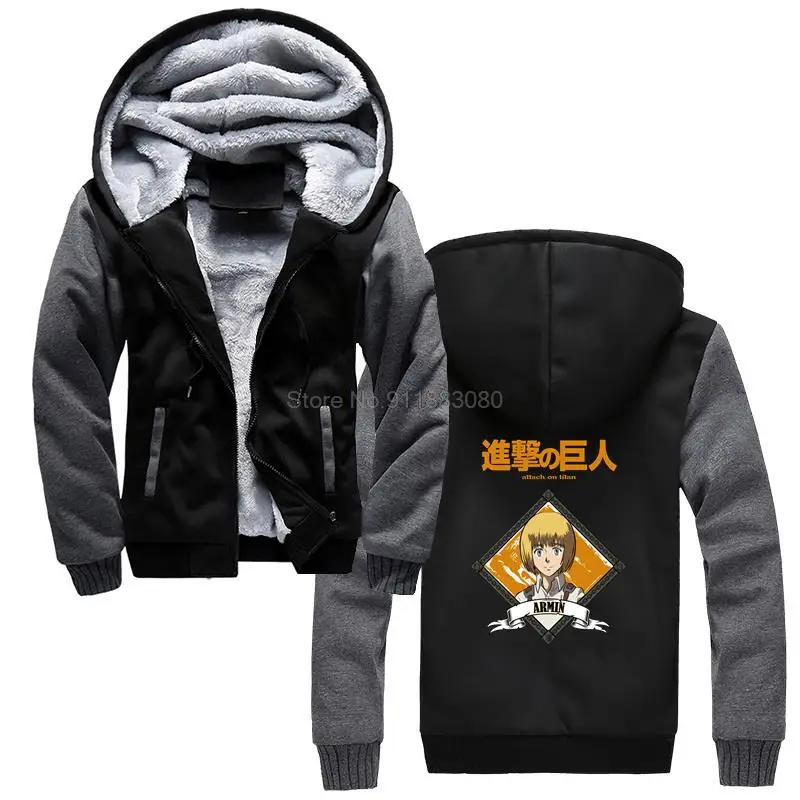 Armin Attack On Titan Hoodie Men Winter Thicken Hoodies Hooded Sweatshirt Keep Warm Harajuku Streetwear
Armin Attack On Titan Hoodie Men Winter Thicken Hoodies Hooded Sweatshirt Keep Warm Harajuku Streetwear