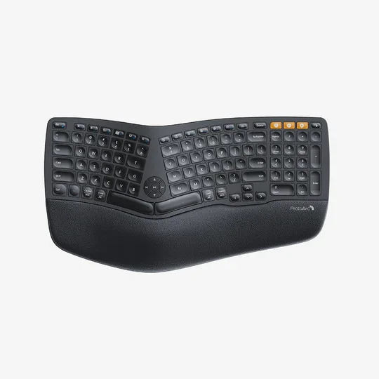 ProtoArc USB Keyboard with 3 Adjustable Brightness Levels Ergonomic Keyboard Split for Computer Laptop BT Wireless Keyboard
ProtoArc USB Keyboard with 3 Adjustable Brightness Levels Ergonomic Keyboard Split for Computer Laptop BT Wireless Keyboard