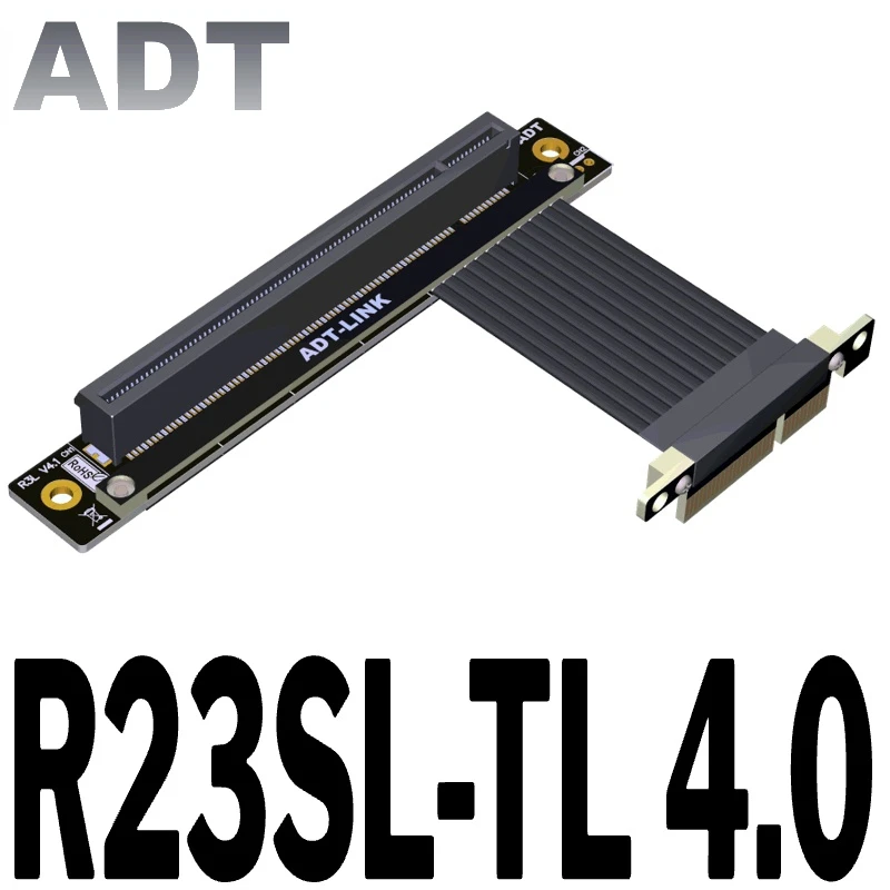 Ленточный кабель расширения PCI Express 4,0x4 до x16, графическая карта PCIE 16x до 4x, удлинитель, двойной 90 градусов, прямоугольный удлинитель
Ленточный кабель расширения PCI Express 4,0x4 до x16, графическая карта PCIE 16x до 4x, удлинитель, двойной 90 градусов, прямоугольный удлинитель