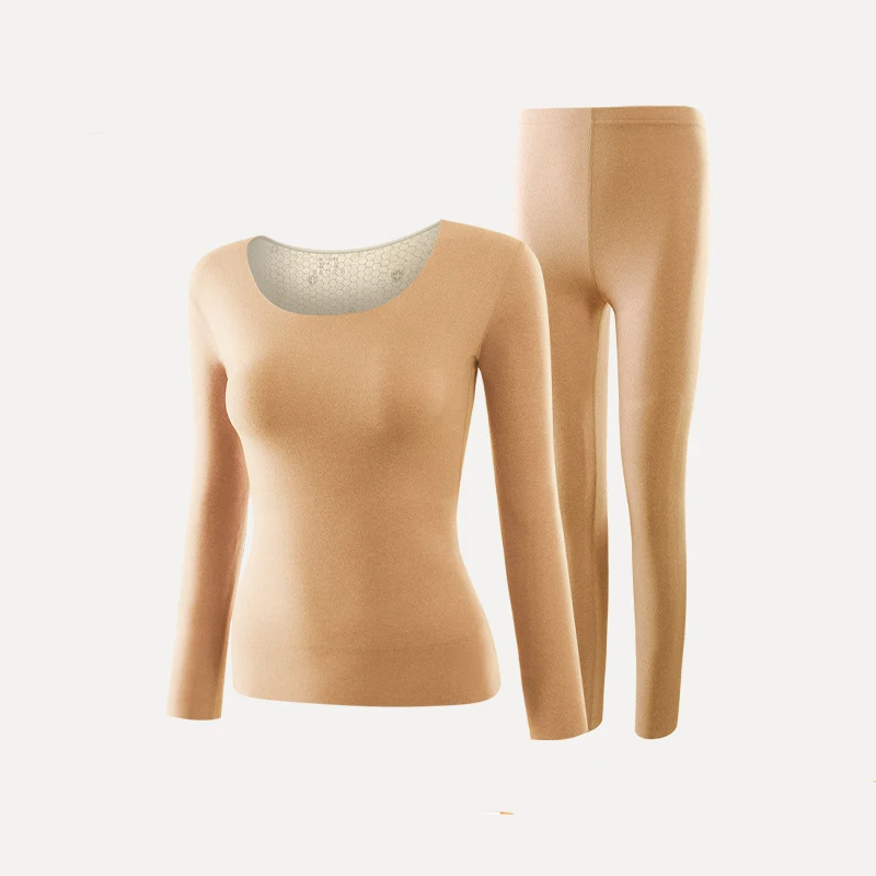 Women's Thermal Underwear Men Winter Clothes Seamless Thick Double Layer Warm Lingerie Women Thermal Clothing Set Woman 2 Pieces
Women's Thermal Underwear Men Winter Clothes Seamless Thick Double Layer Warm Lingerie Women Thermal Clothing Set Woman 2 Pieces