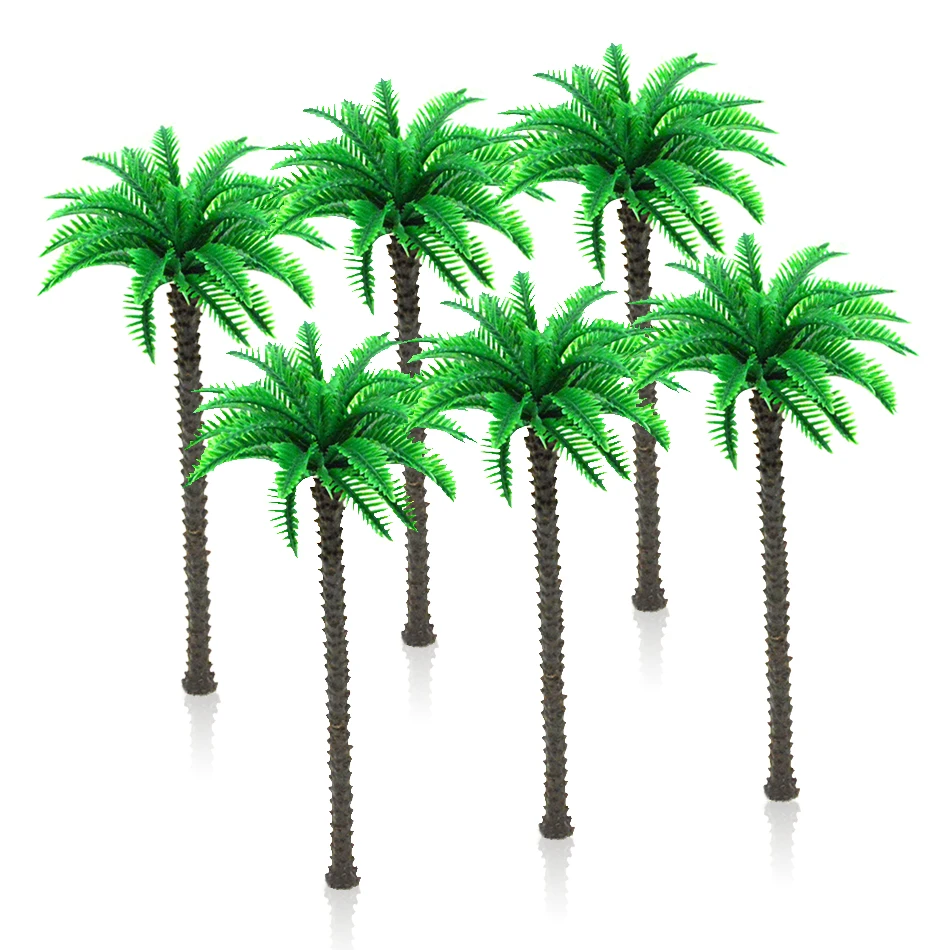30 Pcs Model Coconut Palm Tree Miniature Plant 16CM 18CM ABS Plastic DIY Model Making Set Diorama For Outdoor Beach Sand Table
30 Pcs Model Coconut Palm Tree Miniature Plant 16CM 18CM ABS Plastic DIY Model Making Set Diorama For Outdoor Beach Sand Table