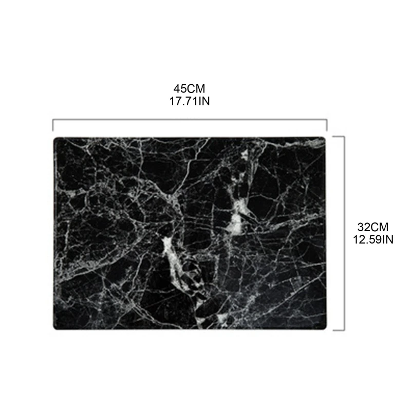 Waterproof Placemats Bowl Coaster Table Mat Smooth Heat Insulation Home Decor Black White-Marble Pattern Table Mat Gift
Waterproof Placemats Bowl Coaster Table Mat Smooth Heat Insulation Home Decor Black White-Marble Pattern Table Mat Gift