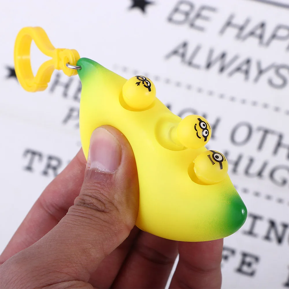 Banana Stress Ball Decompression Toys Cute Fruit Toys Finger Games Kill Time Anti Stress Figet Toys
Banana Stress Ball Decompression Toys Cute Fruit Toys Finger Games Kill Time Anti Stress Figet Toys