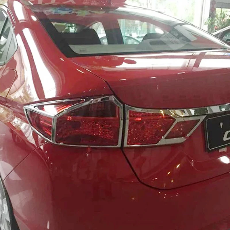 ABS Chrome For Honda City 2015 accessories car styling Car Tail Light cover Cover Trim
ABS Chrome For Honda City 2015 accessories car styling Car Tail Light cover Cover Trim