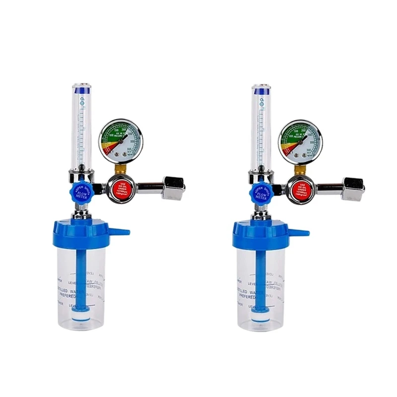 2 Pcs Oxygen Pressure Regulator Inhalator Gauge O2 Pressure Reducing Valve G5/8 Flow Meter Absorber Buoy Type Inhalator
2 Pcs Oxygen Pressure Regulator Inhalator Gauge O2 Pressure Reducing Valve G5/8 Flow Meter Absorber Buoy Type Inhalator