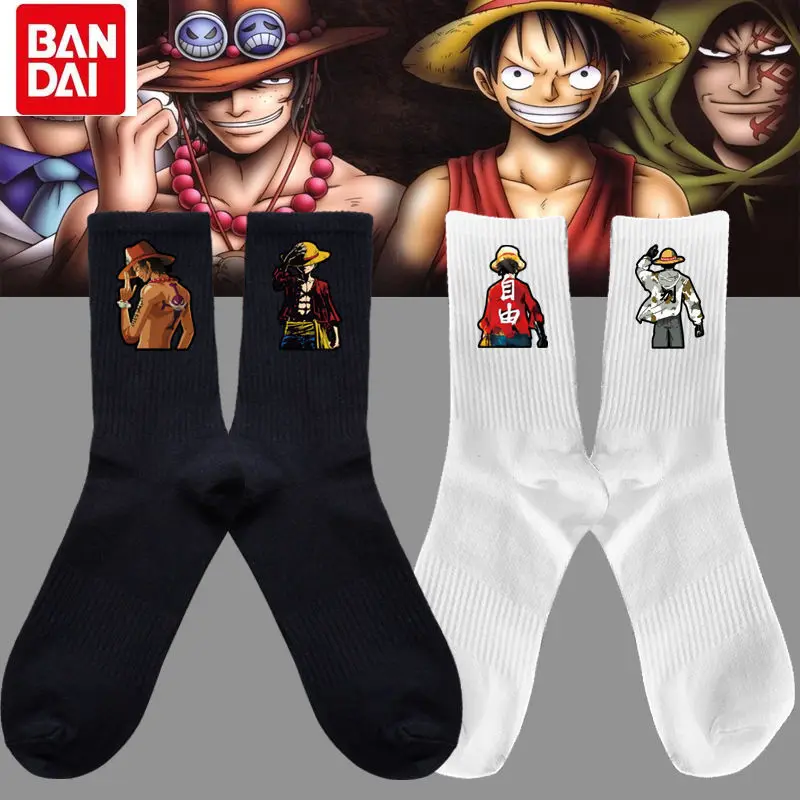Bandai One Piece Anime Couple Socks Student Sports Soft Wear-Resistant Simple Printing Socks Men's Breathable Perspiration Socks
Bandai One Piece Anime Couple Socks Student Sports Soft Wear-Resistant Simple Printing Socks Men's Breathable Perspiration Socks