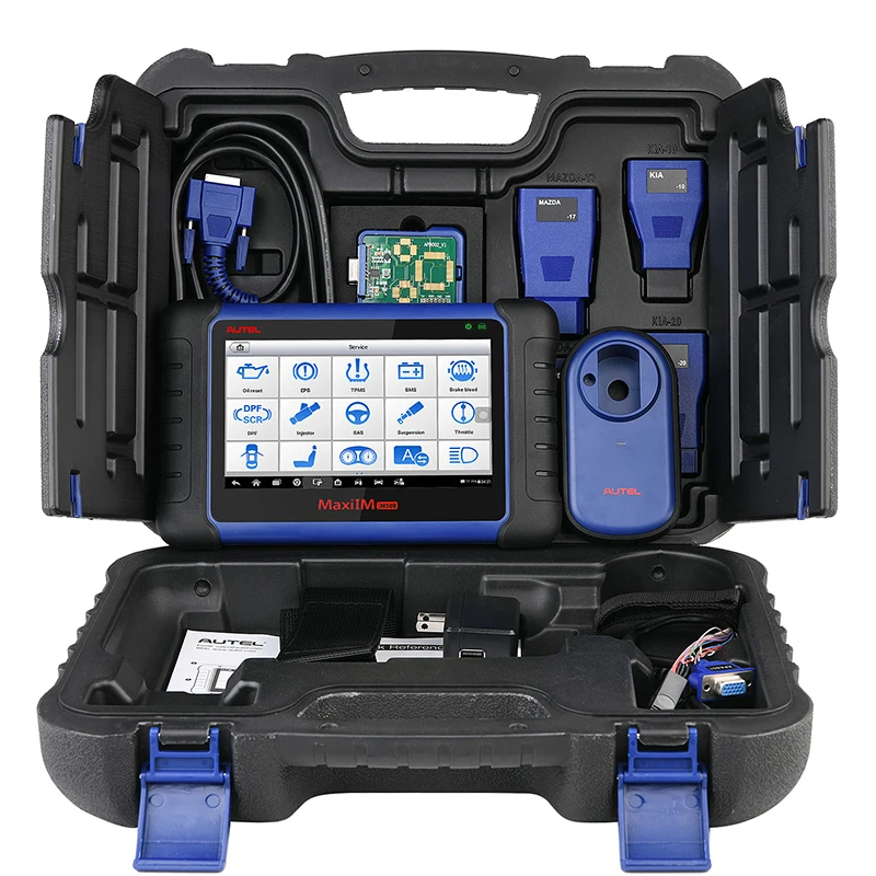 Автомобильный сканер Autel MaxiIM IM508 XP400PRO OBD2, программатор IMMO, диагностический инструмент, универсальный ключевой программатор
Автомобильный сканер Autel MaxiIM IM508 XP400PRO OBD2, программатор IMMO, диагностический инструмент, универсальный ключевой программатор