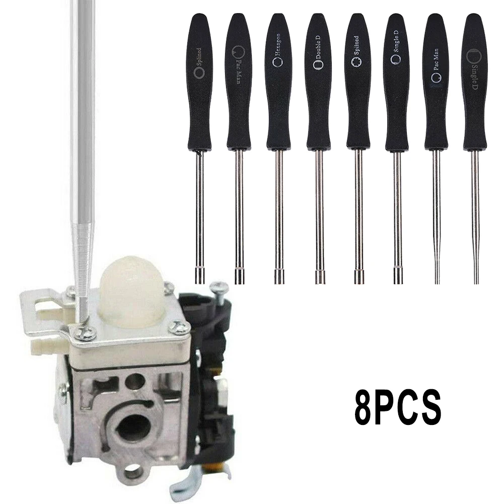 8pcs Carburetor Adjustment Tool Stainless Steel Screwdriver Set For Hexagon Craft Garden Chainsaw Carburetor Adjustment Tool Kit
8pcs Carburetor Adjustment Tool Stainless Steel Screwdriver Set For Hexagon Craft Garden Chainsaw Carburetor Adjustment Tool Kit