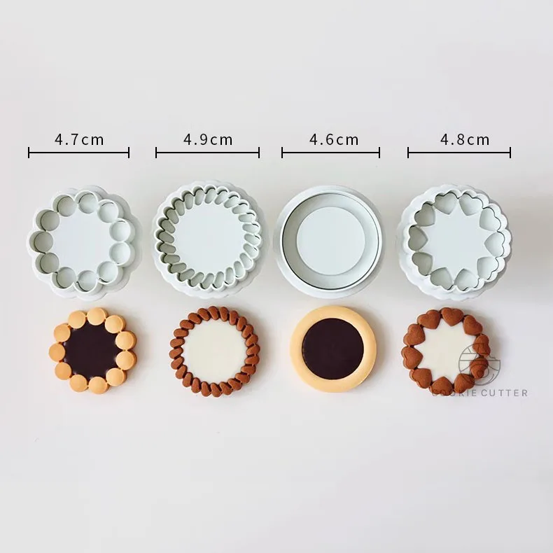 Формочки для печенья MOZHOU, набор из 4 штук
Формочки для печенья MOZHOU, набор из 4 штук