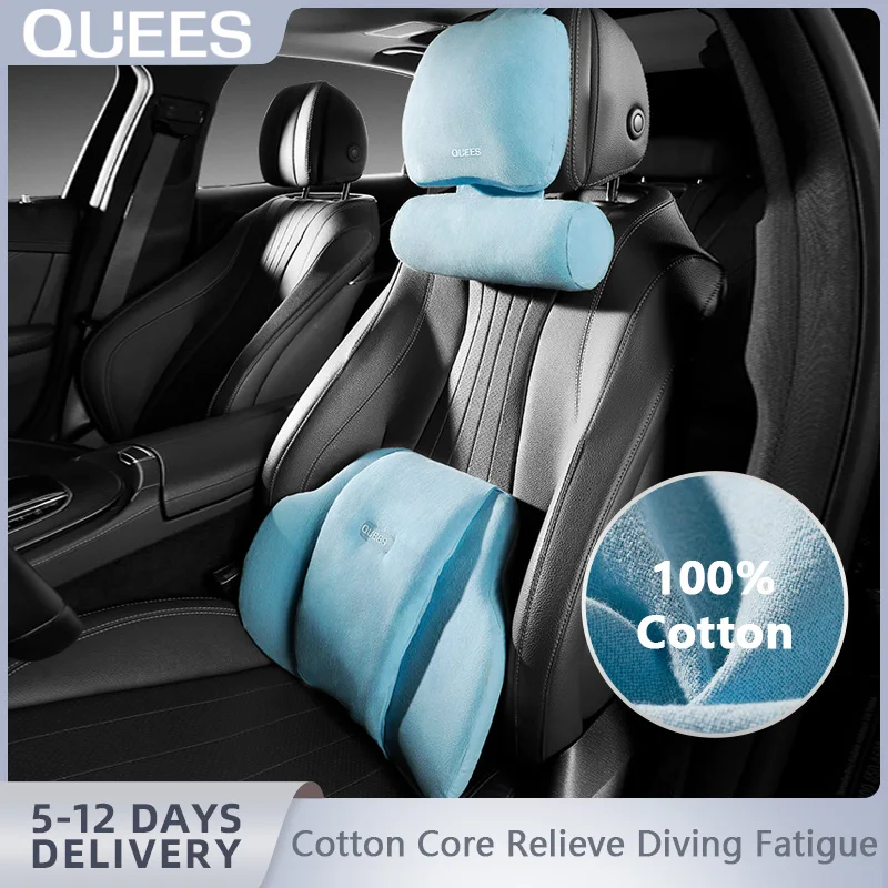 Interior Car Accessory Headrest Lumbar Support Relief Pain Protect Neck Waist Cushion Travel Pillow Cotton Health Comfortable
Interior Car Accessory Headrest Lumbar Support Relief Pain Protect Neck Waist Cushion Travel Pillow Cotton Health Comfortable