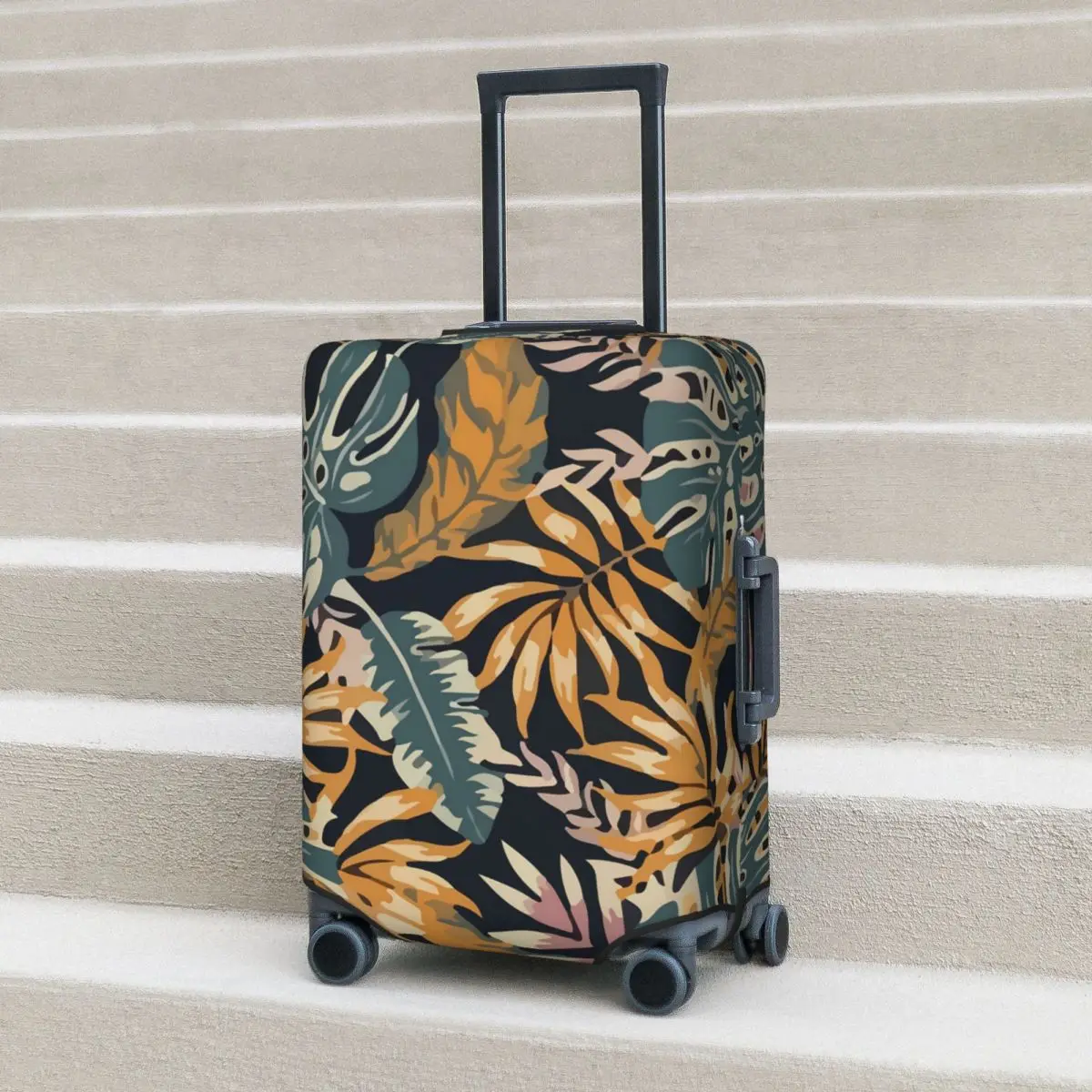 Tropical Plants Suitcase Cover Colorful Leaves Flight Travel Practical Luggage Supplies Protection
Tropical Plants Suitcase Cover Colorful Leaves Flight Travel Practical Luggage Supplies Protection