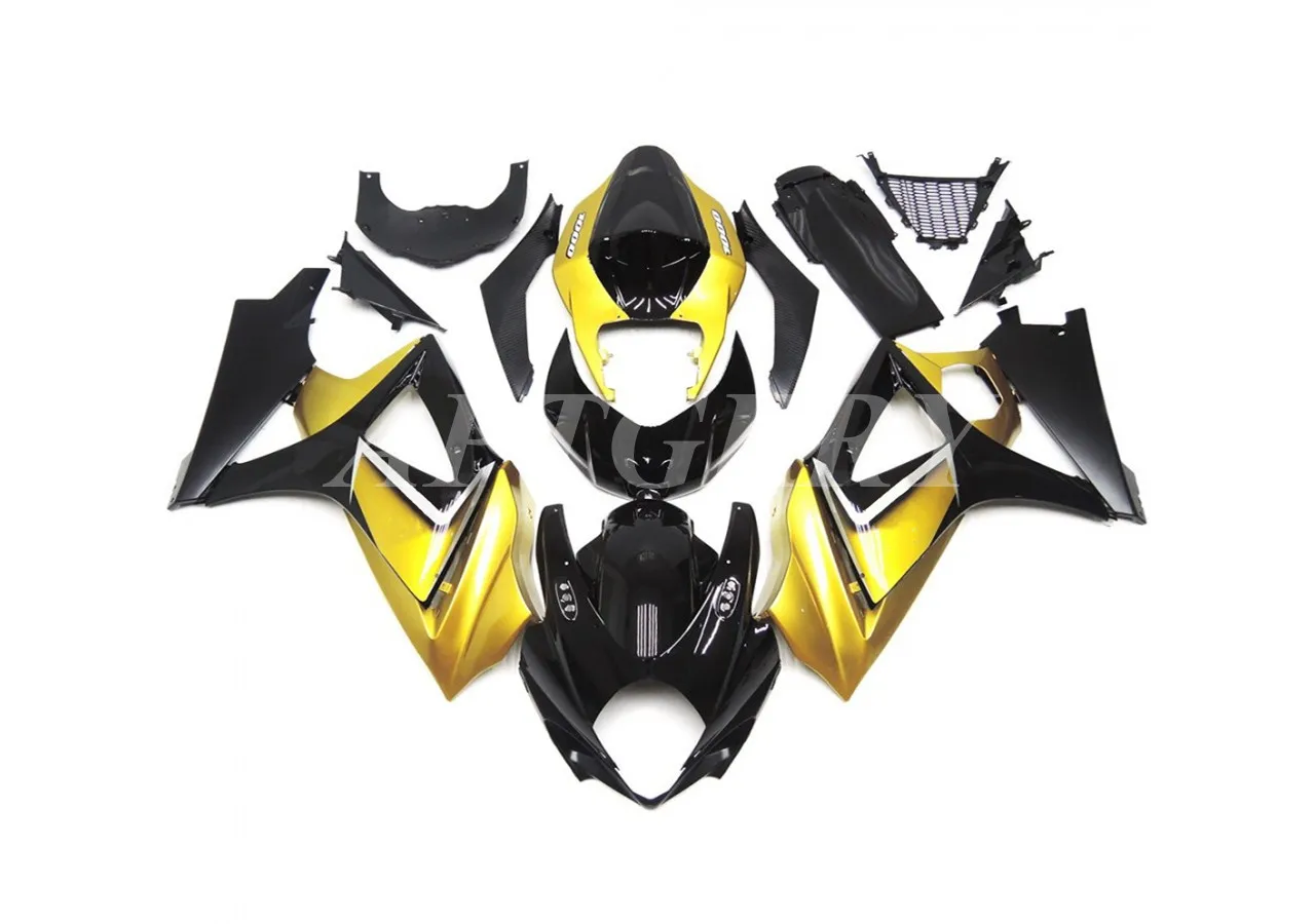 New ABS Plastic Shell Motorcycle Fairing kit Fit For Suzuki GSXR1000 K7 2007 2008 07 08 GSXR1000 Bodywork set Black Gold
New ABS Plastic Shell Motorcycle Fairing kit Fit For Suzuki GSXR1000 K7 2007 2008 07 08 GSXR1000 Bodywork set Black Gold
