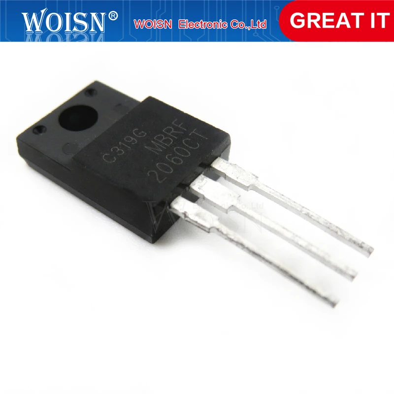 10 шт./лот MBRF2060CT MBRF2060 MBR2060 MBRF20200CT MBRF20200 20200CT TO-220F - купить по выгодной цене |