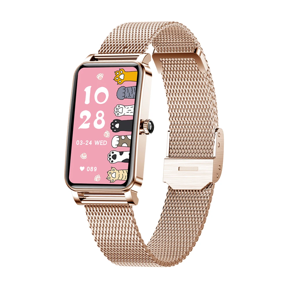Women Smart Watch Custom Dials Full Touch Screen IP68 Waterproof Smartwatch Women Heart Rate Monitor Lovely Bracelet
Women Smart Watch Custom Dials Full Touch Screen IP68 Waterproof Smartwatch Women Heart Rate Monitor Lovely Bracelet