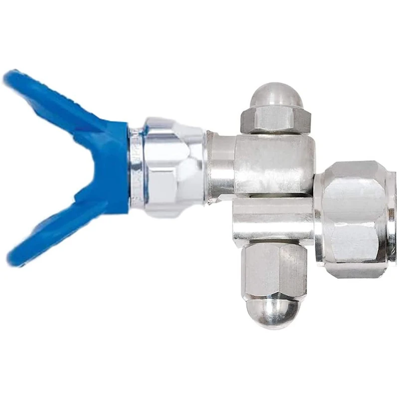 235486 7/8Inchf-7/8Inchm Swivel Joint Adapter With 7/8-Inch Airless Spray Tip Guard For Airless Paint Spray Sprayer
235486 7/8Inchf-7/8Inchm Swivel Joint Adapter With 7/8-Inch Airless Spray Tip Guard For Airless Paint Spray Sprayer
