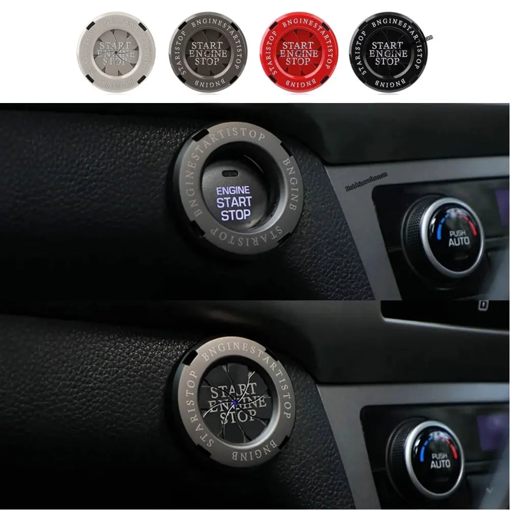Auto Metal One Button Start Protective Cover Personality Knob Button Cover Car Ignition Decorative Ring Car Supplies Auto Parts
Auto Metal One Button Start Protective Cover Personality Knob Button Cover Car Ignition Decorative Ring Car Supplies Auto Parts