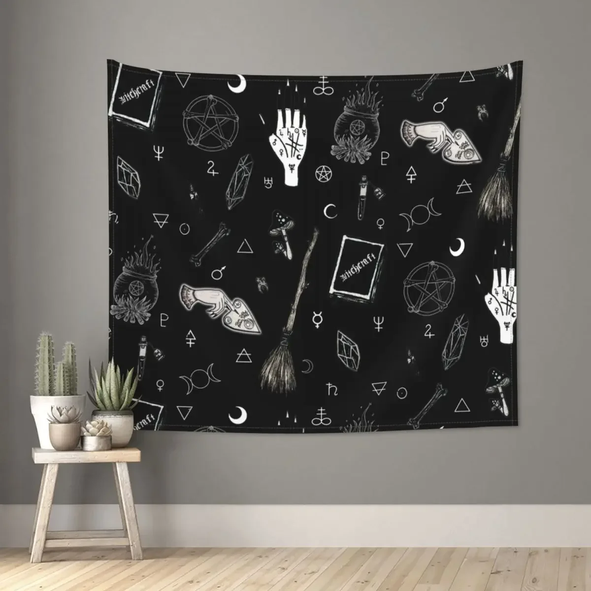 Настенный Гобелен из полиэстера с рисунком ведьма, готический волшебный Темный богемный настенный плед, комнатный декор, Настенная ткань
Настенный Гобелен из полиэстера с рисунком ведьма, готический волшебный Темный богемный настенный плед, комнатный декор, Настенная ткань