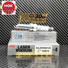 4Pcs Original NGK SILZKR6B10E 93815 Laser Iridium Platinum Spark Plug For Hyundai VERNA Avante Elantra Kia Forte K2K3 1.6L1.4G4F