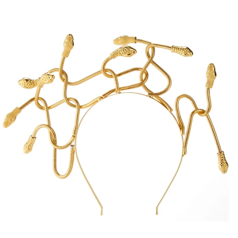 Delicate Snakes Hairband Cosplay Headbands Ghost Supplies for Halloween Cosplay Hydra Halloween Headwear 
Delicate Snakes Hairband Cosplay Headbands Ghost Supplies for Halloween Cosplay Hydra Halloween Headwear