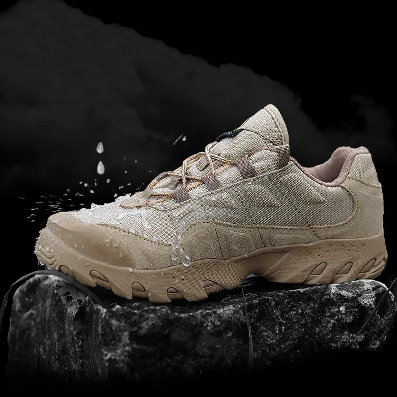 Outdoor Climbing Camping Desert Walking Waterproof Anti Prick Tactical Boots Sneakers Breathable Nylon Wearproof Lace Up Shoes
Outdoor Climbing Camping Desert Walking Waterproof Anti Prick Tactical Boots Sneakers Breathable Nylon Wearproof Lace Up Shoes
