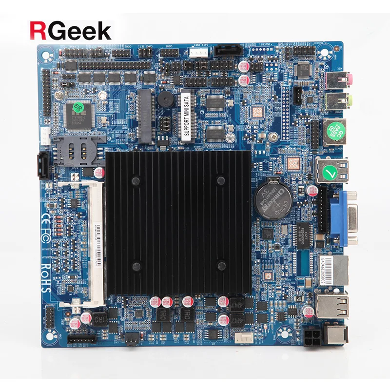 RGeek Factory Direct Custom OEM ODM DDR3 Mini-ITX Mini ITX PC J1900 Quad Core embedded Computer Motherboard Dual Lan
RGeek Factory Direct Custom OEM ODM DDR3 Mini-ITX Mini ITX PC J1900 Quad Core embedded Computer Motherboard Dual Lan