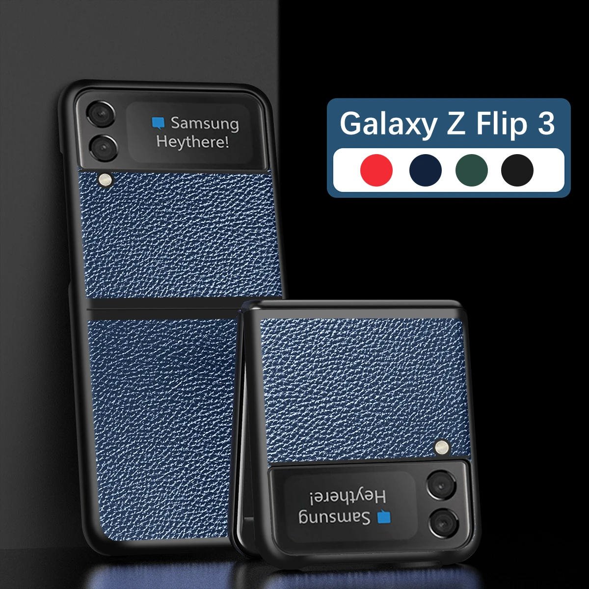 Genuine Leather Cover Case For Samsung Galaxy Z Flip 3 Case Hard Full Protection Case For Galaxy Z Fold 3 2 5G
Genuine Leather Cover Case For Samsung Galaxy Z Flip 3 Case Hard Full Protection Case For Galaxy Z Fold 3 2 5G