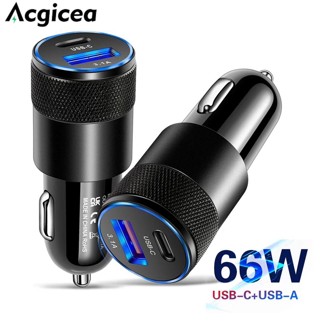 66W PD USB Car Charger Quick Charger USB C Fast Charging Car Charger Adapter for IPhone13 12 11 Pro Max Samsung Huawei Xiaomi 12
66W PD USB Car Charger Quick Charger USB C Fast Charging Car Charger Adapter for IPhone13 12 11 Pro Max Samsung Huawei Xiaomi 12
